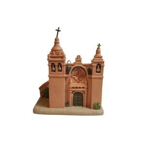 San Carlos Borromeo Cherch Resin Ornament - 3"